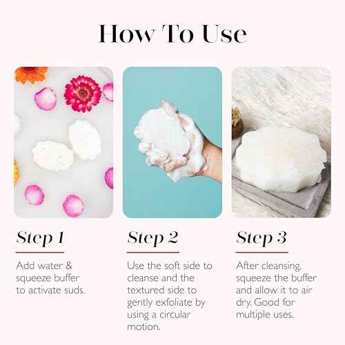 SPONGELL? Pedi-Buffer - Cleanse, Exfoliate & Polish Feet - Beach Grass