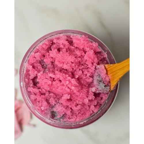 Bella & Bear Rose & Ivy Body Scrub - Vegan & Cruelty-Free Oil-Free Exfoliator | Polish Your Skin to Perfection | 6.7oz of Floral Bliss for All Women