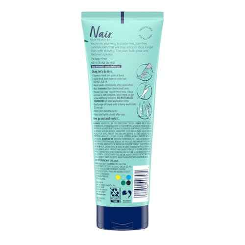 Nair Hair Remover Seaweed Leg Mask, Depilatory, 8 Oz Bottle