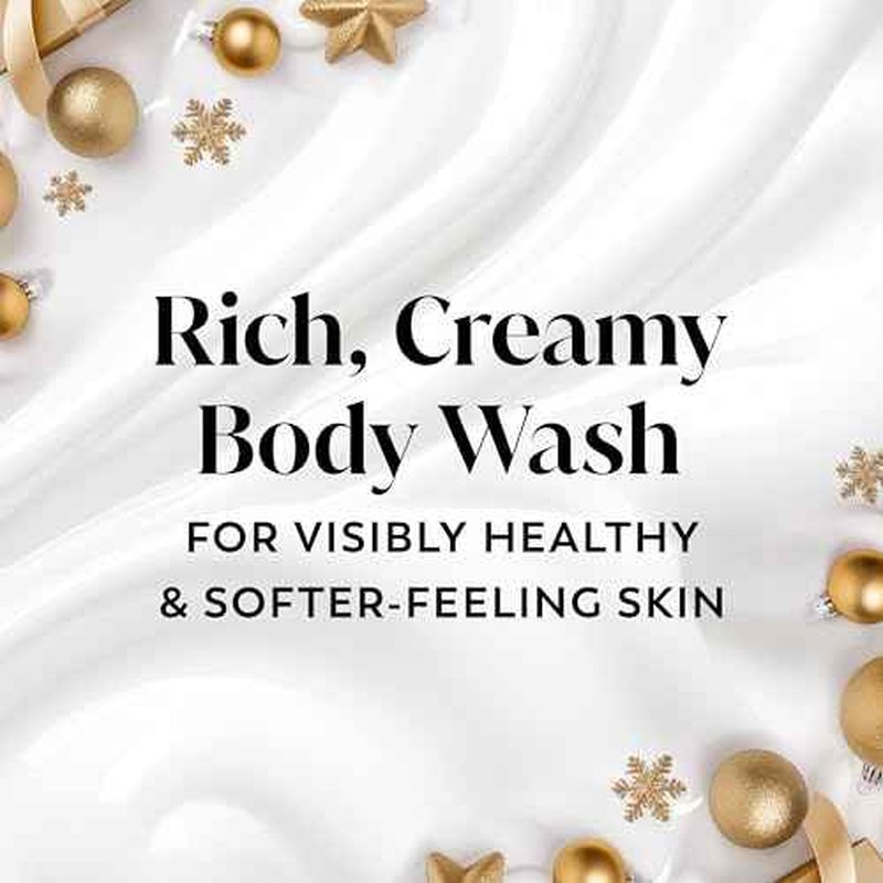 Olay Body Wash for Women, Hydrating & Moisturizing, Holiday Edition, With Plant Based Cleansers, B3 Complex, For All Skin Types, Spoonful of Sugar with Glazed Cr?me & Vanilla Custard Scent, 22 fl oz