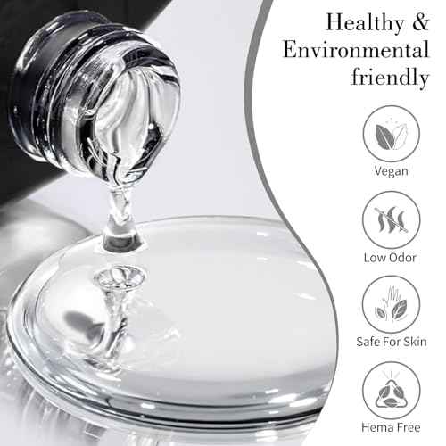 CANNI Nail Strengthening Reinforce Gel ? Repair Hardener Polish for Weak, Damaged Nails, Clear Soak-Off, Long-Lasting DIY Nail Art for Women