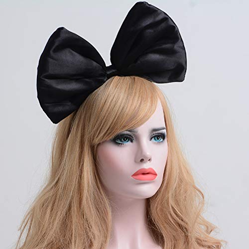 Christmas Birthday Gifts Party Favors Decoration Bow Headband Bowknot Headbands for Women Girls Large Big Bows Hairband