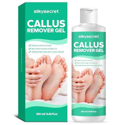 Callus Remover Gel for Feet (8.45 fl.oz), Powerful Formulation Foot Callus Remover, Extra Strength Callus Remover, Callus Remover for Feet Gel, Calloused Feet Remover Gel for Home Use