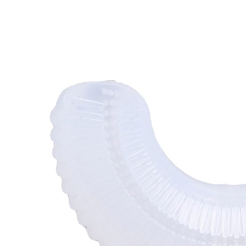 10Pcs U Shape Silicone Replacement Toothbrush Heads, C Shape Toddler Toothbrush Replacement Head for Kids 2-6 Years Old Soft Teeth Cleaning Brush Refills