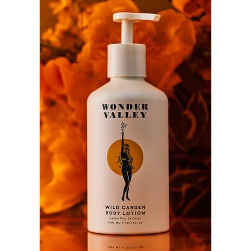 WONDER VALLEY - Wild Garden Body Lotion | Vegan, Cruelty-Free, All Skin Types | Hydration + Barrier Support | Cedar, Basil, Vetiver, Sage (300 mL | 10.1 fl oz)