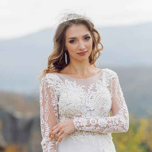 2 Pieces Silver Tiara Crown for Women Wedding Tiaras for Bride Princess Crowns and Tiaras for Girl Rhinestone Crowns for Birthday Halloween Cosplay Christmas Party Prom Gifts