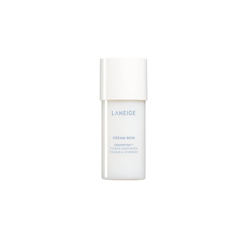 Laneige Cream Skin Toner - Lightweight Refillable Korean Milky Toner with Ceramide & Peptide for Hydration & Firming | 6.76 Fl Oz