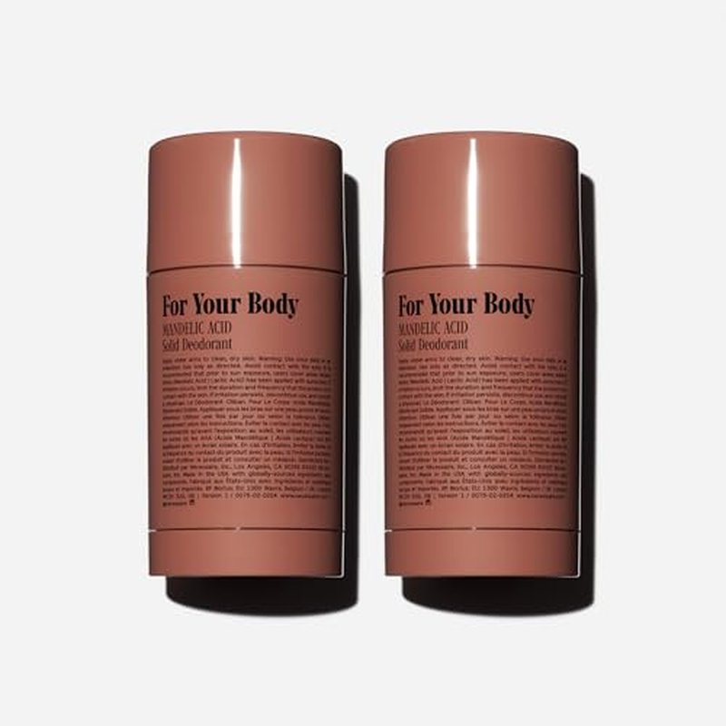 N?cessaire The Deodorant Olibanum | Natural Aluminum Free Deodorant For Women & Men. Extra Strength Treatment with Mandelic Acid. Free of Baking Soda, Ozokerite & Parabens (2x 75 g/2.5 oz)