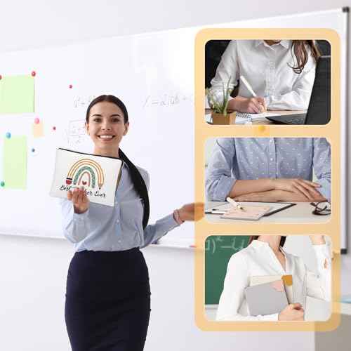 UAREHIBY 32 PCS Teacher Appreciation Gifts In Bulk, Teacher Gift with Makeup Bag for Women, Thank You Gifts for New Teachers,Christmas Gifts,Valentine Gifts