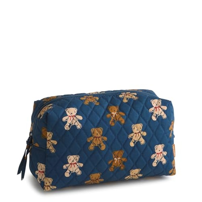 Premium Cotton Large Cosmetic Makeup Bag