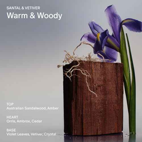 Salt & Stone Hand Cream for Women & Men | Santal & Vetiver | Hydrates, Nourishes & Softens Skin | Restores Dry Cracked Hands | Fast-Absorbing | Cruelty-Free & Vegan (2 fl oz)