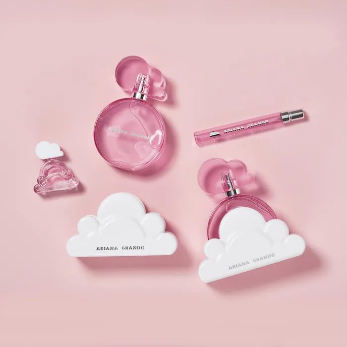 Ariana Grande Cloud Pink Eau de Parfum | Long-Lasting Fragrance with Dragon Fruit & Vanilla Orchid for Women
