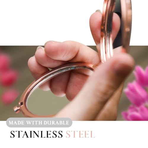 Bonus Daughter Gifts, Step Daughter Gifts from Stepmom, Christmas Step Daughter Gifts from Stepdad, Bonus Daughter Birthday Gifts, Mothers Day for Bonus Daughter, Stepdaughter Compact Mirror