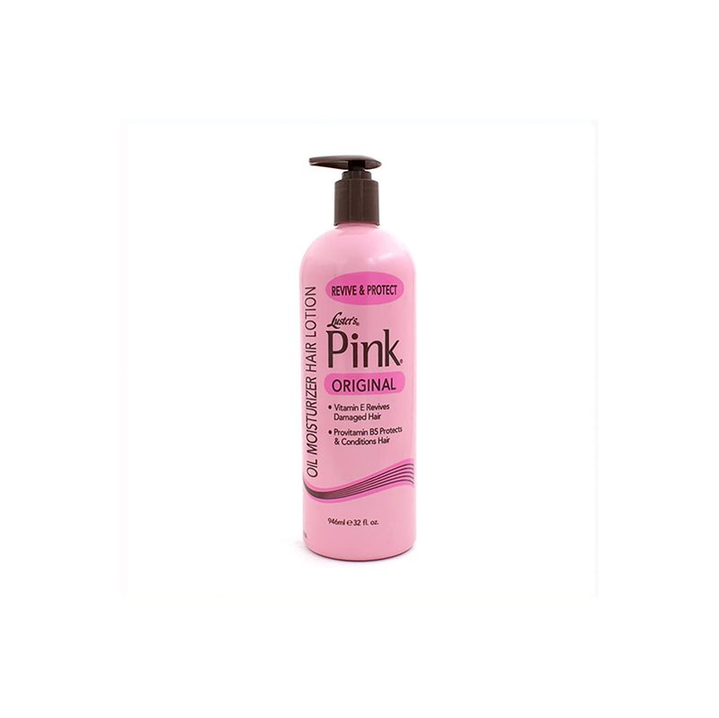 Luster's Pink Oil Moisturizer Hair Lotion - Nourishing Formula for Soft, Healthy Hair | 946 ml/32 fl oz