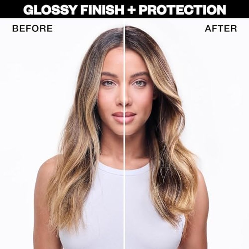 IGK Disco Disco Clear Gloss Hair Shine Spray | Full + Travel Size | Lightweight, High-Shine Finishing Hair Spray | 5.3 + 2.1 oz (Pack of 2)