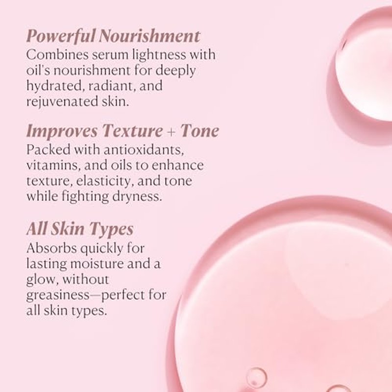 Nakery SkinInfusion Facial Oil Serum (5.07 Fl Oz), Anti Aging Collagen Serum with Hyaluronic Acid, Matrixyl 3000 and Vitamin C Oil, Moisturizing Brightening Treatment for Dark Spots and Dry Skin