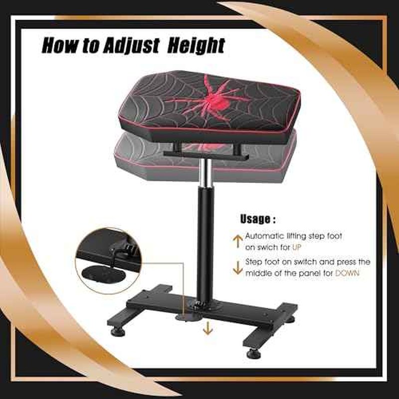 POARMEEY XXL Tattoo Arm Rest Adjustable Height by Hydraulic Device
