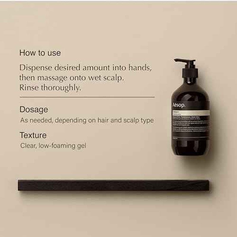Aesop Geranium Leaf Body Cleanser and Shampoo | Paraben, Cruelty-free & Vegan | 16.9 oz