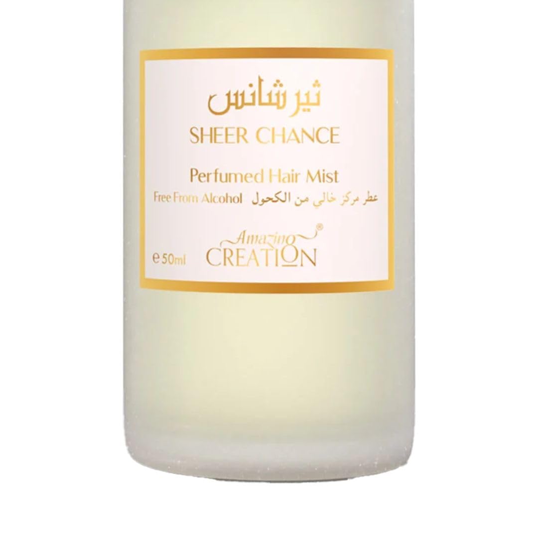 Sheer Chance Alcohol-Free Perfumed Hair Mist - 1.7 FL Oz | Lightweight Fragrance for All Hair Types