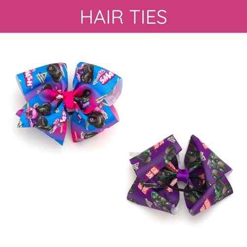 Monster Jam Girls Bow Hair Tie One Size