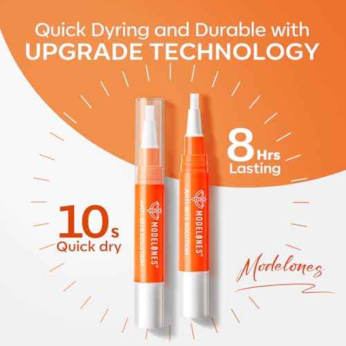 modelones Stop Biting Pen Nail Biting Treatment for Kids Quick Dry Nail Biting Prevention for Kids Thumb Sucking Deterrent Bitter No Bite Nail Polish Nail Repair for Damaged Nails Care 0.24 Fl Oz