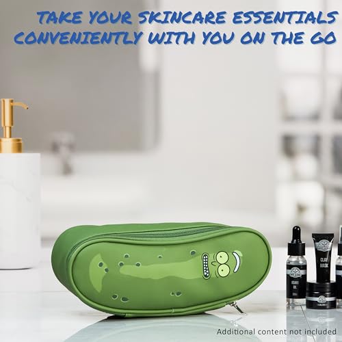 RICK AND MORTY Mens Toiletry Bags Wash Bag Travel Toiletries Bag for Men Teenagers Grooming Travel Gym Gifts for Him