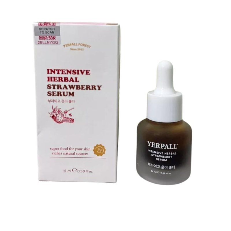 Intensive Strawberry Serum - Nourishing Skin Treatment | 0.5 Fl Oz
