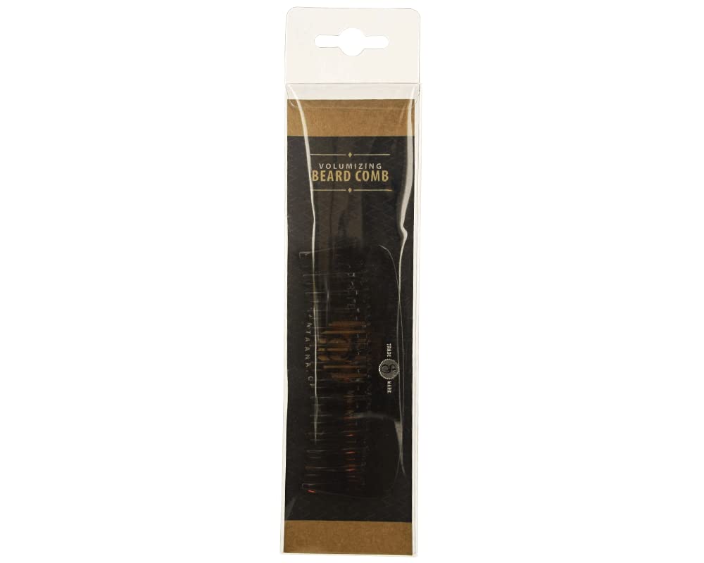 Suavecito Beard Acetate Amber Comb Volumizing Detangling Shaping