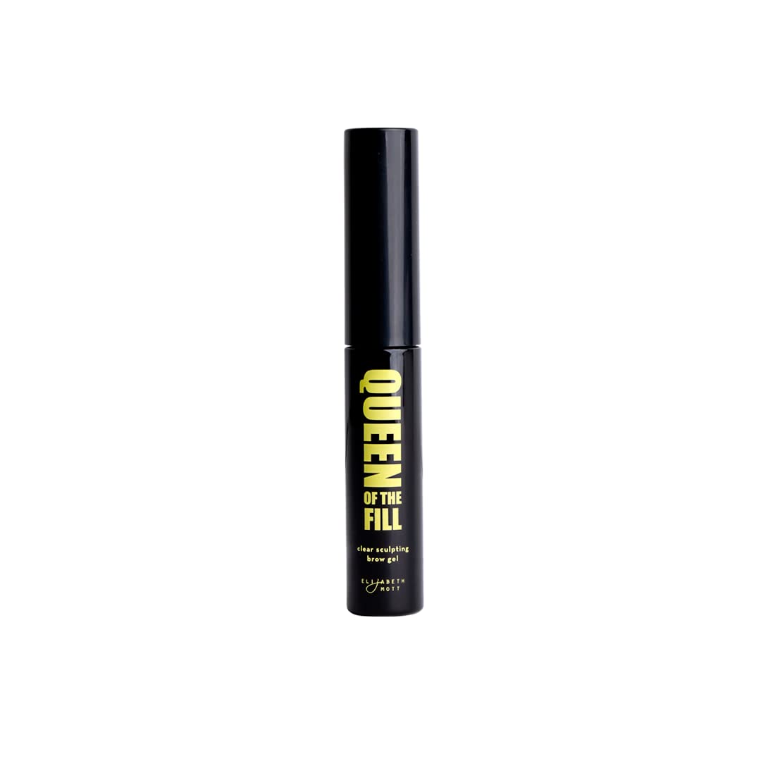 Elizabeth Mott - Thank Me Later Face Makeup Setting Spray and Queen of the Fill Clear Sculpting Brow Gel (2-Pack Bundle)
