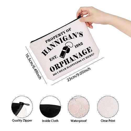 TSOTMO Orphanage Annie Gift Musicals Lover Gift Musicals Fans Gift Zipper Pouch Makeup Bag (HANNIGAN'S 1982)