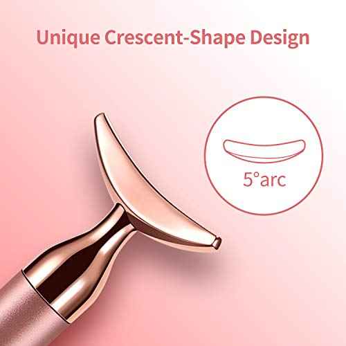 2-in-1 Face Massager Roller Electric Face Roller, 3D Roller and Crescent-Shape Face Massager Kit for Face Skin Care Tools