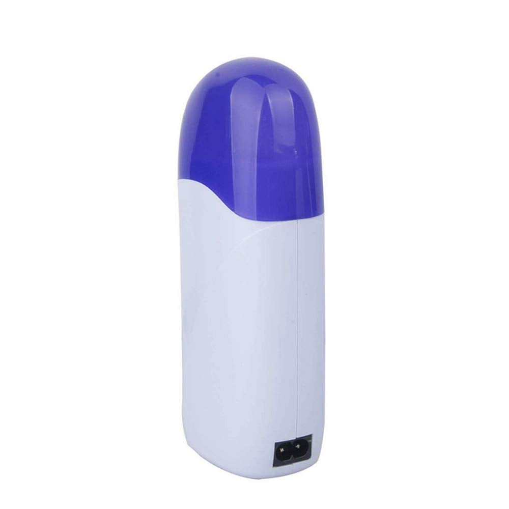 Nynelly Portable Double Depilatory Roll on Wax Warmer with Heater Base for Women Men Hair leg, Armpit, Bikini