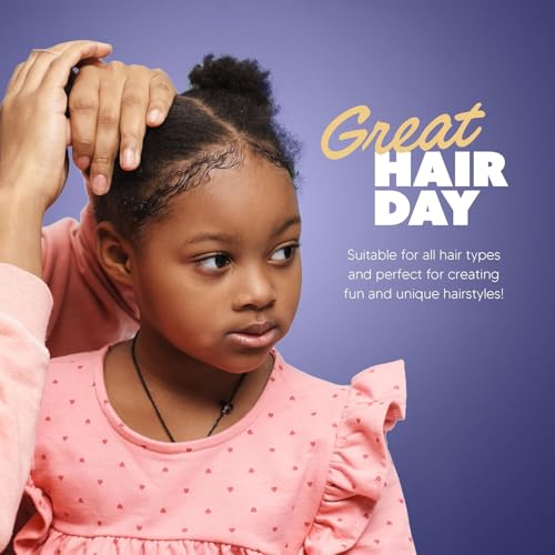 Clear Elastics 1 inch Hair Band Large for Thick or Thin Hair