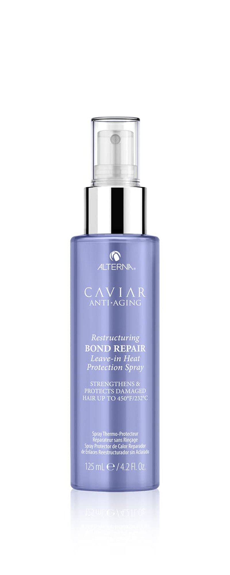 Alterna Haircare CAVIAR Anti-Aging Leave-In Heat Protection Spray - Strengthens & Repairs Damaged Hair | 4.2 Fl Oz
