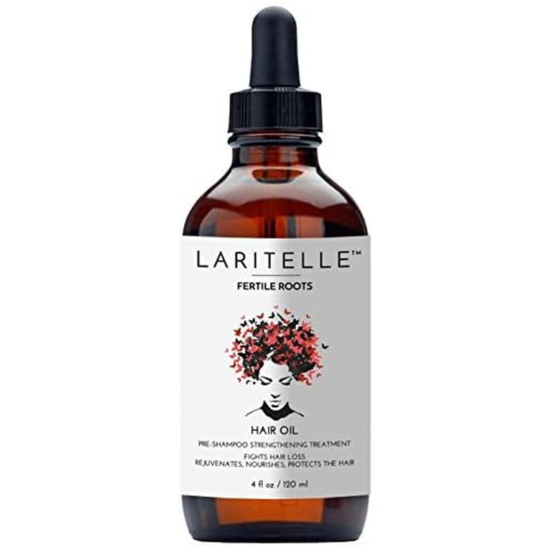 Laritelle Organic Hair Loss Treatment for Men and Women | Fortifying, Strengthening and Follicle Rejuvenating | Stops Hair Shedding, Promotes New Hair Growth | GMO-free. Vegan | 4 oz