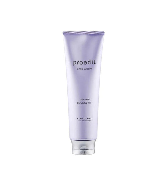 Lebel Proedit Care Works Bounce Fit+ Hair Treatment Mask: Deep Moisture & Elasticity for Dry, Damaged or Processed Hair, 8.4 oz