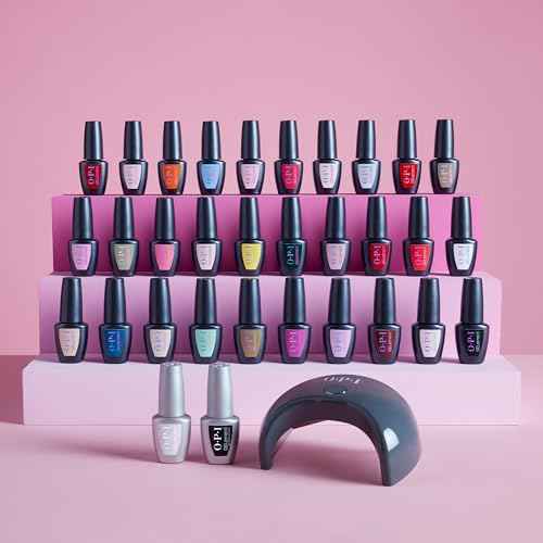 OPI GELement LED Cure Gel Nail Polish System | DIY Salon Quality | Assorted Colors, Base & Top Coat | LED Curing Lamp | Starter Kit + Prep Supplies | Sold Separately | Vegan | Soak Off Removal