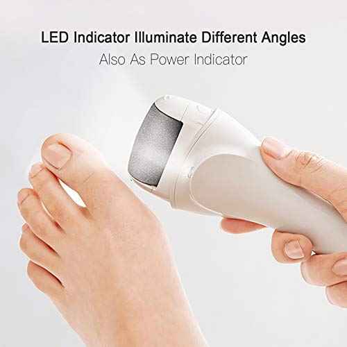Electric Foot Callus Removers Rechargeable, Portable Electronic Foot File Pedicure Tools, Electric Callus Remover Foot Scrubber Kit, Professional Foot Care Ideal Gift for Dead, Hard Cracked Dry Skin