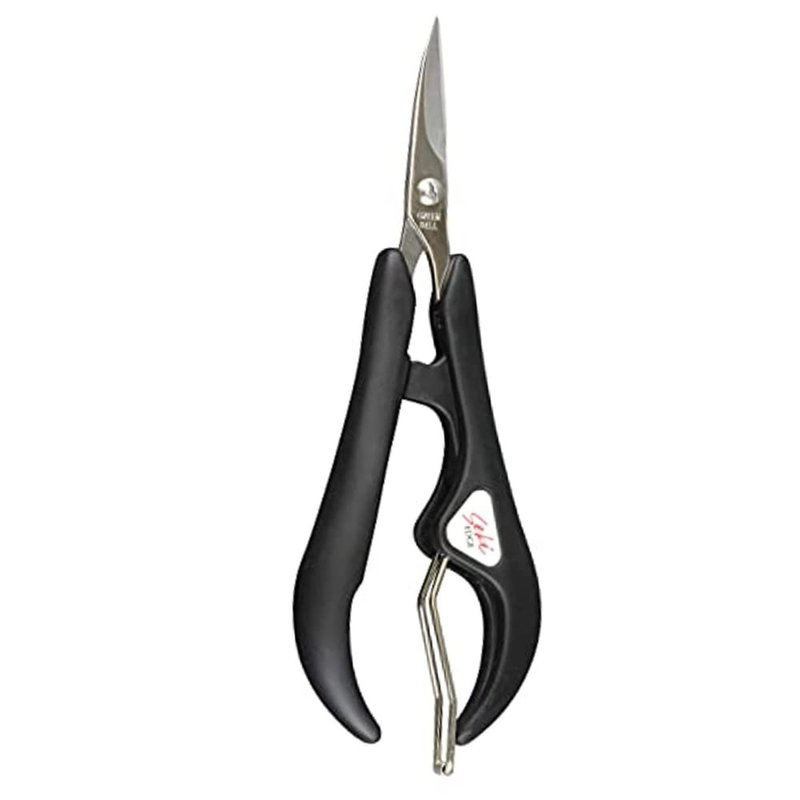 Seki Edge Acrylic Nail Scissors (SS-201) - Curved Manicure Scissors for Clipping, Cutting, & Trimming Acrylic Fingernails & Toenails - Stainless Steel Nail Cutter is Made in Japan