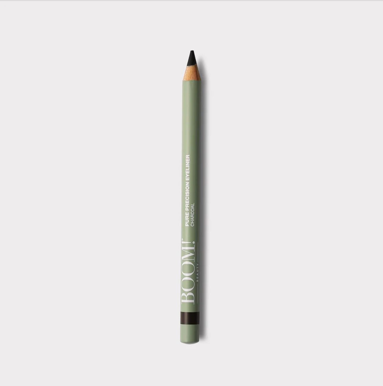 BOOM! Beauty Pure Precision Eyeliner: All-Natural, Skin-Loving, All-Day Wear. Waterproof, Smudge-proof, Smooth Glide Pencil. Richly Pigmented Vegan Eye Makeup For Ageing Skin (Espresso Brown)