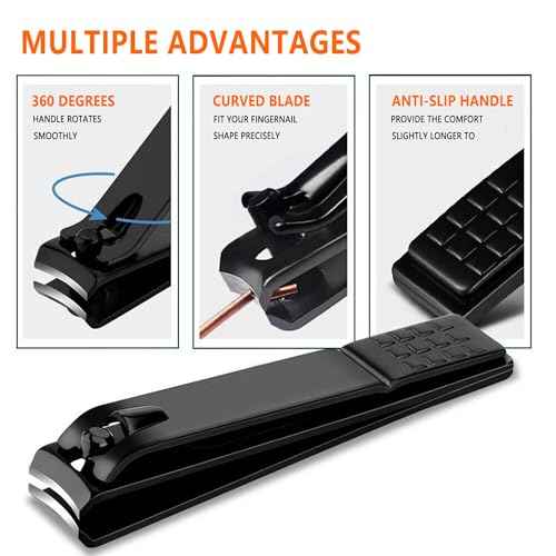 Manicure Set Men Nail Clipper Set Personal Care Nail Grooming Kits Travel Nail Care Set Manicure Tools Fenlebeneil Nail Clippers Pedicure Kit Basic Nail Care Tools Gift for Men Women