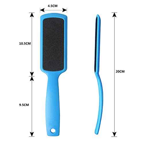 Fu Store Pedicure Foot Files Callus Remover with Double Sided Feet Rasp for Dead Skin Professional Scrubber for Feet (3 Pack)