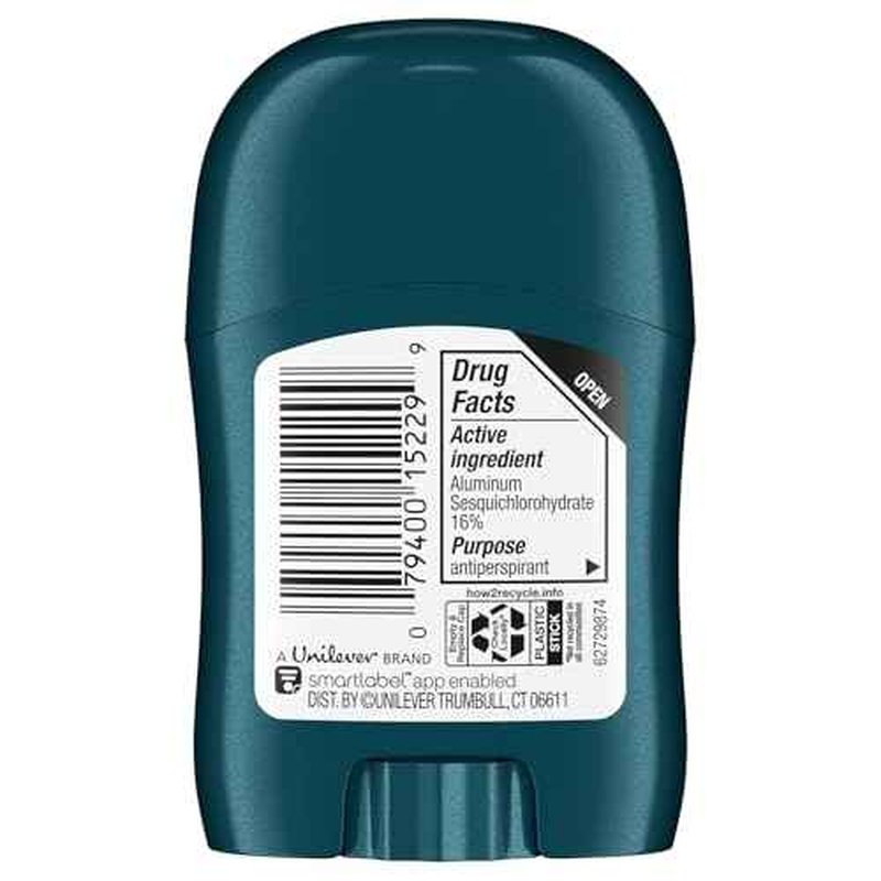 Degree Men¡¯s Travel Deodorant 3-Pack ? 72H Body Heat Activated Mini Antiperspirant Stick, 0.5 Oz Ea