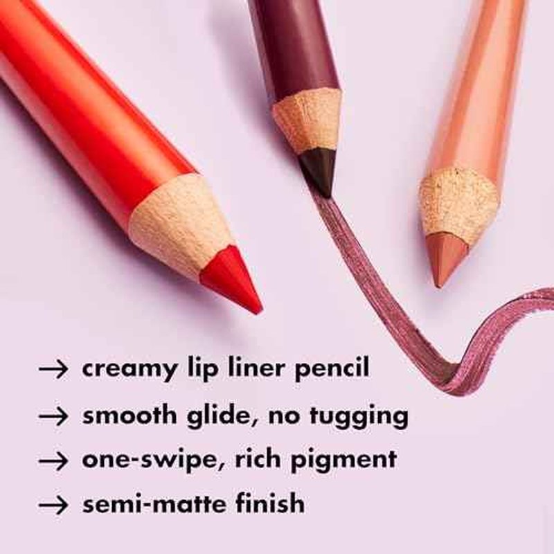 e.l.f. Cream Glide Lip Liner, Highly-Pigmented Pencil For Shaping & Sculpting Lips, Semi-Matte Finish, Vegan & Cruelty-Free, Espresso Martini