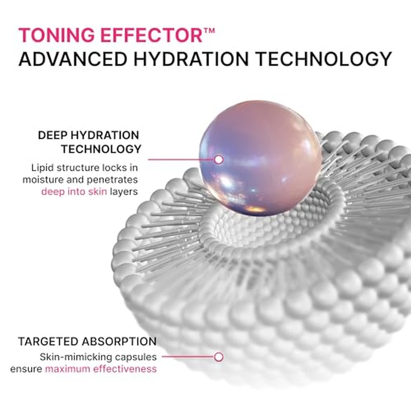 Toning Active Ampoule?Brightening, Hydrating&Soothing with Tranexamic Acid, Niacinamide&Hyaluronic Acid, Dark Spot Correction, Gentle for Sensitive Skin, Korean Skin Care, 50ml/1.69 fl.oz
