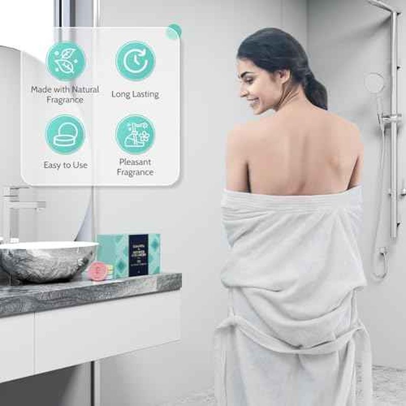 30 Pack Shower Steamers for Women Present Set, Shower Bath Bombs with 6 Scents, Self-Care Items for Wife As Valentine's Day and Mothers Day Present Idea, Birthday Present Stocking Suffers