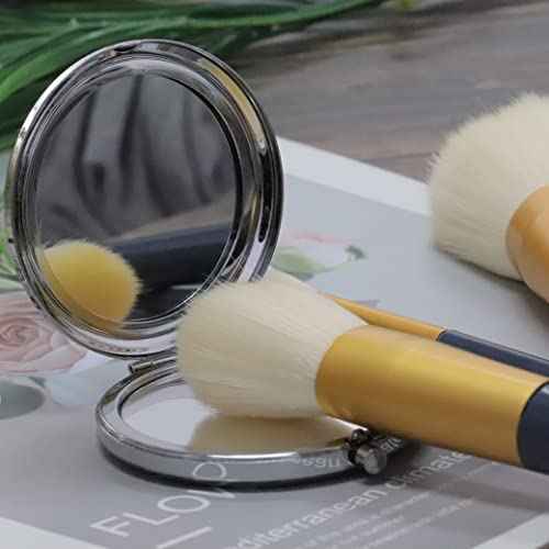 FEELMEM Cat Inspired Gift Movie Fans Compact Makeup Mirror Gift Cartoon Movie Themed Gift