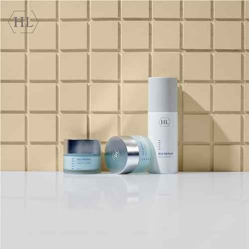 HL Holy Land Cosmetics Bio Repair - Gel Cleanser for gentle and optimal skin cleansing with Natural repair complex 8.5 fl.oz