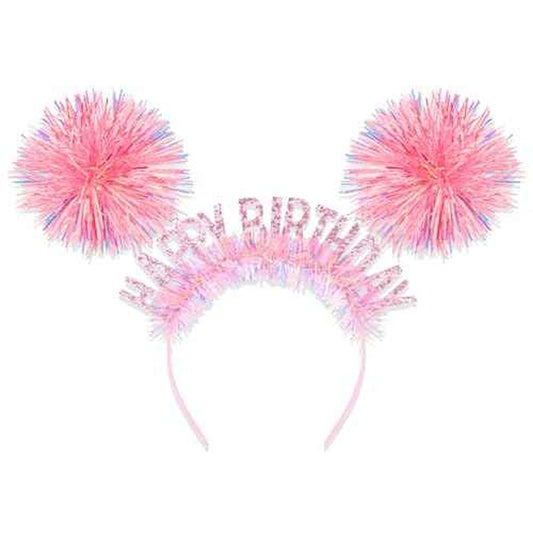 CAVETEE Birthday Crown, Happy Birthday Headband for Women Happy Birthday Decorations for Women Birthday Gifts