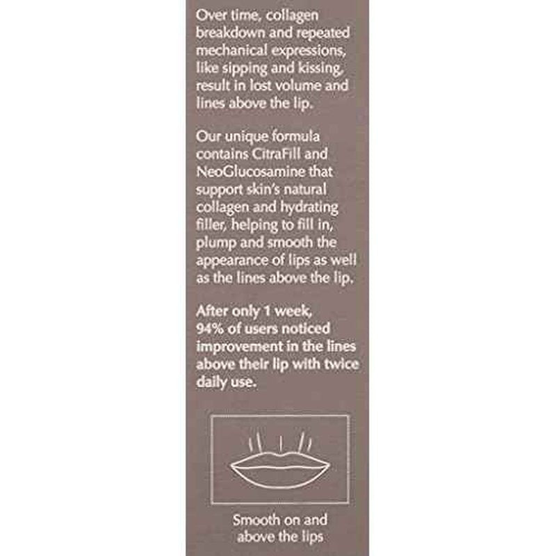 EXUVIANCE Targeted Lip Filler with Neoglucosamine, CitraFill, Glycerin and Peptides, Fragrance-Free, 10 g.